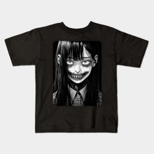 face in malicious intent Kids T-Shirt